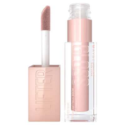 Maybelline Maybelline Lip Gloss, Lifter Gloss Hydrating Lip Gloss with Hyaluronic Acid 002 Ice, 5.4ml