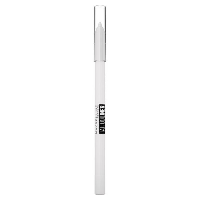 Maybelline Tattoo Eye Liner Longlasting Quick Drying White Gel Pencil