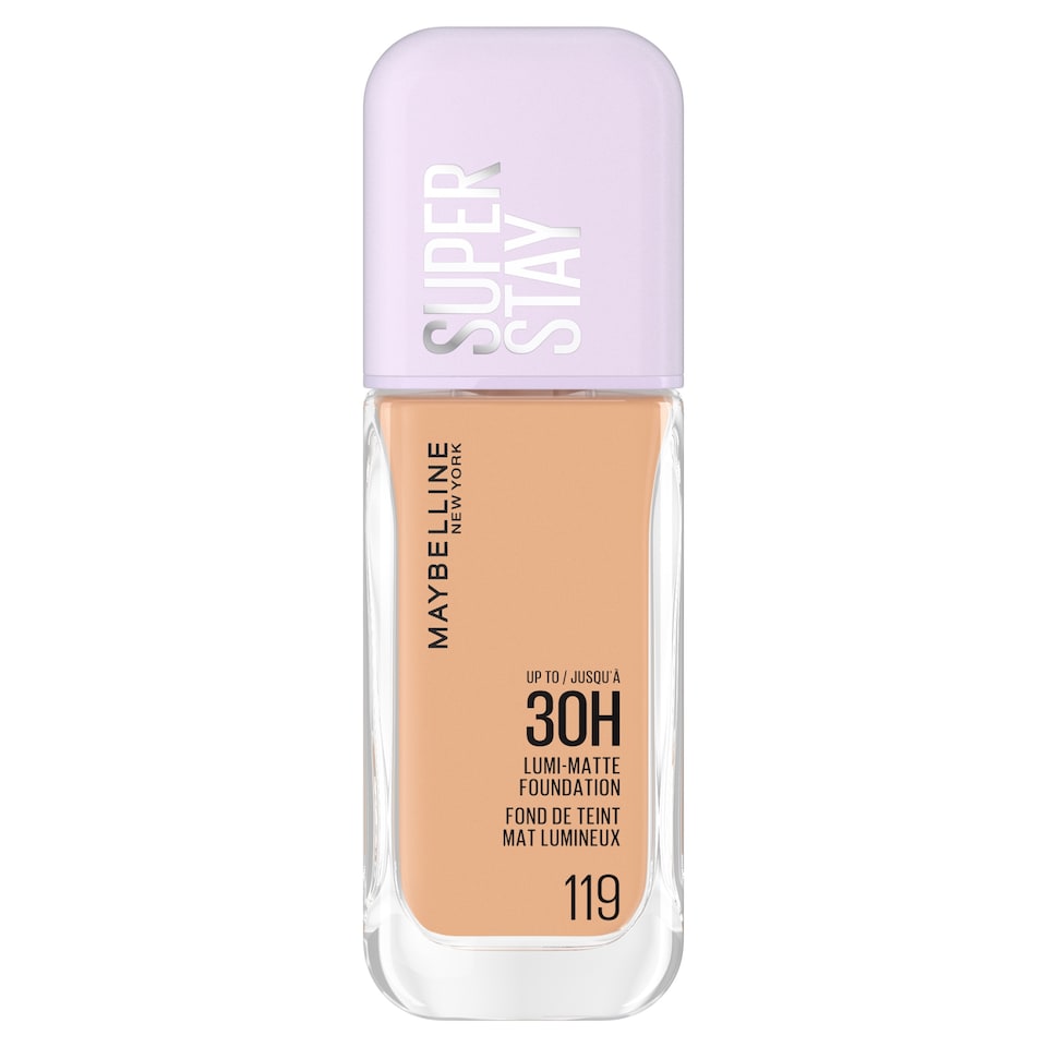 Maybelline Super Stay Lumi Matte Foundation, Shade 119, 30ml