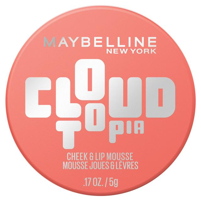 Maybelline New York Cloudtopia Blush Mousse Cheek & Lip Coral Illusion 5