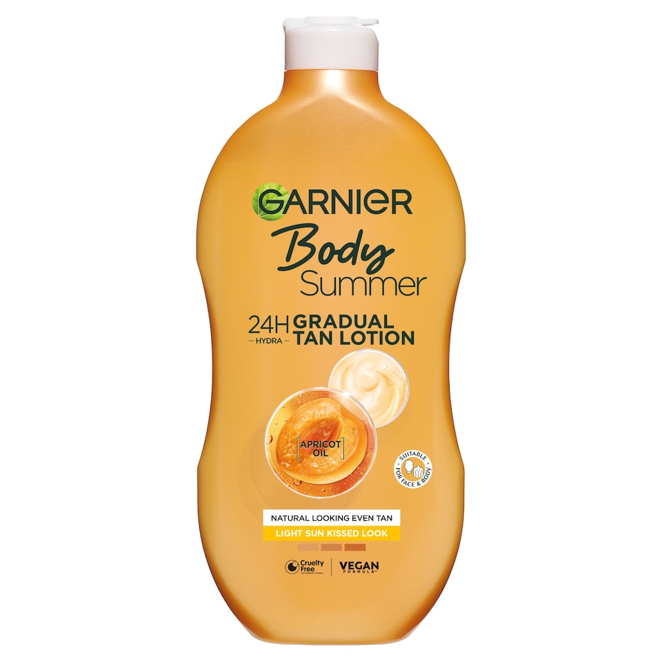 Garnier Body Light Gradual Tan Moisturiser 400Ml