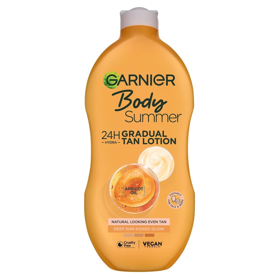 Garnier Body Deep Gradual Tan Moisturiser 400Ml