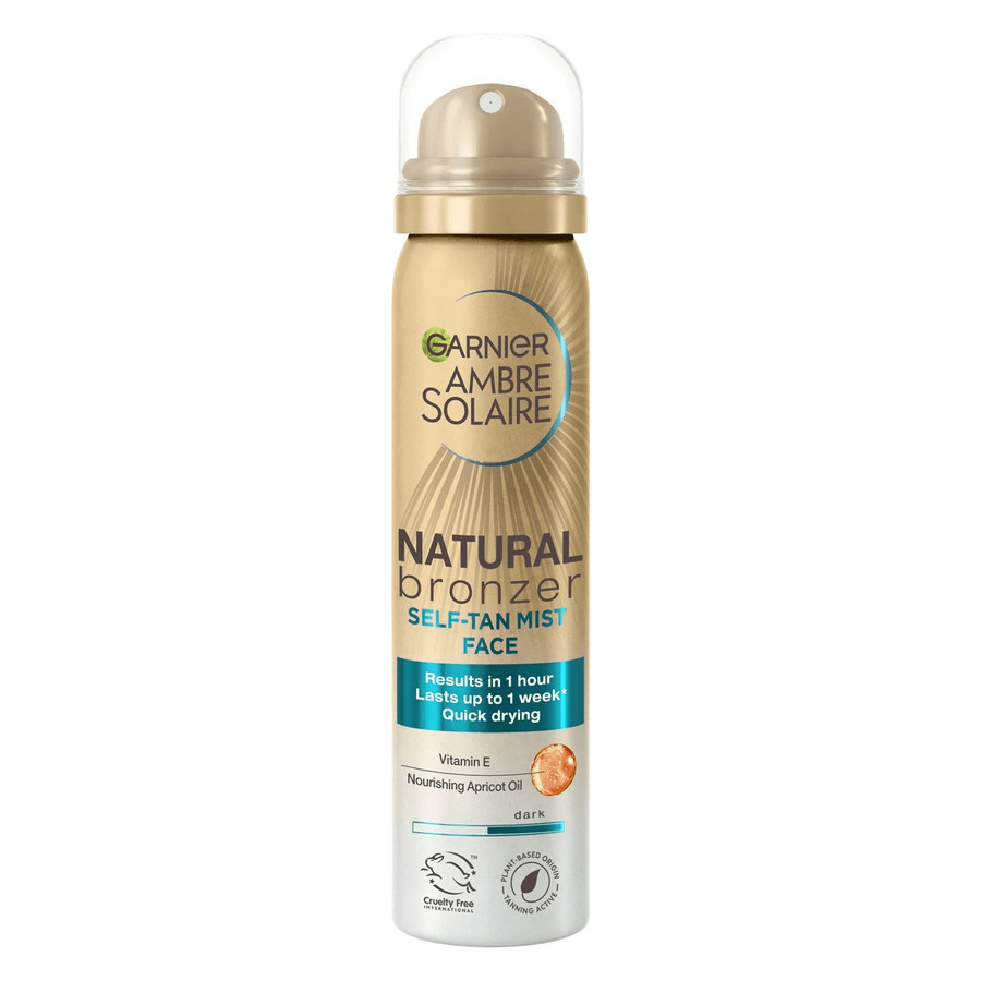 Garnier Ambre Solaire Natural Bronzer Self Tan Face Mist Intense 75ml