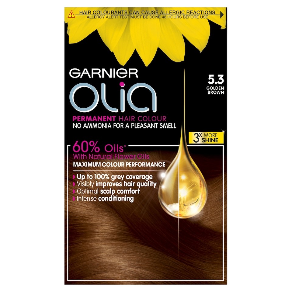 Garnier Olia Permanent Hair Colour - Golden Brown 5.3