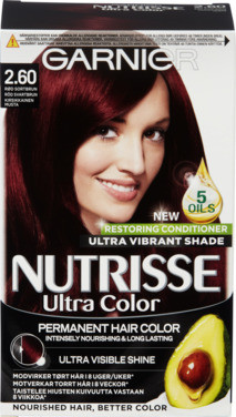 Garnier Nutrisse Ultra Color Rød Sortbrun 2.6