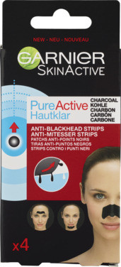 Garnier Pure Activ Charcoal Anti-blackhead Nose-strips