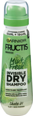 Garnier Fructis Dry Shampoo Mint Fresh