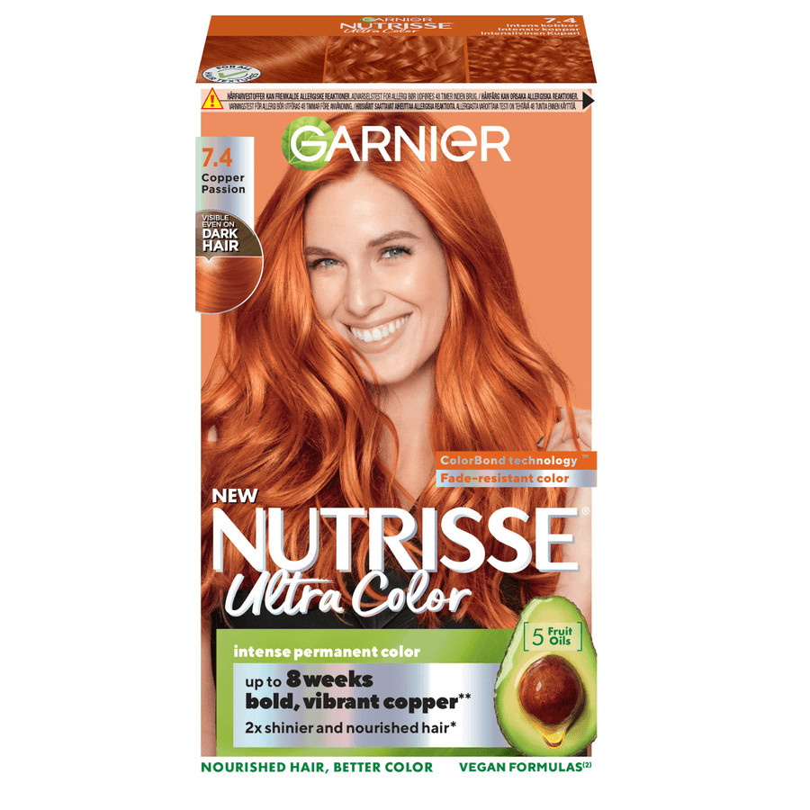 Garnier Nutrisse Ultra Color 7.40 Copper Passion