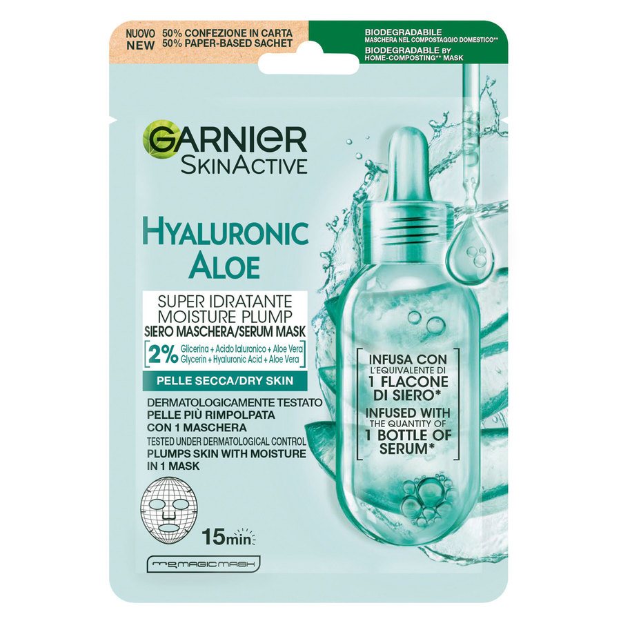 Garnier Moisture Bomb Aloe Sheet Mask 1pcs