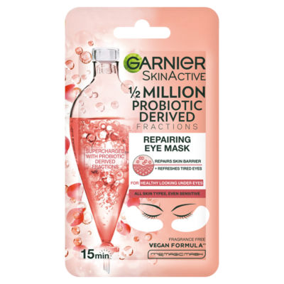 Garnier Probiotic Fractions Repairing  Illuminating Eye Sheet Mask, 6g