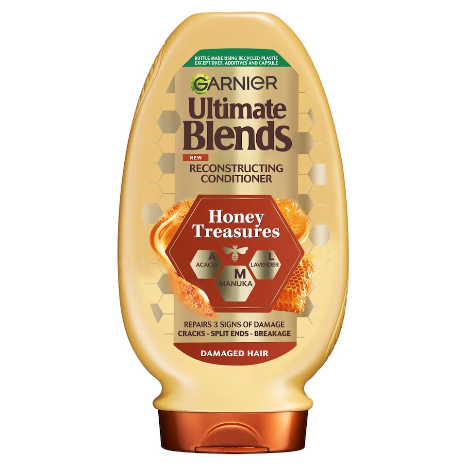 Garnier Ultimate Blends Honey Treasures Conditioner 400Ml