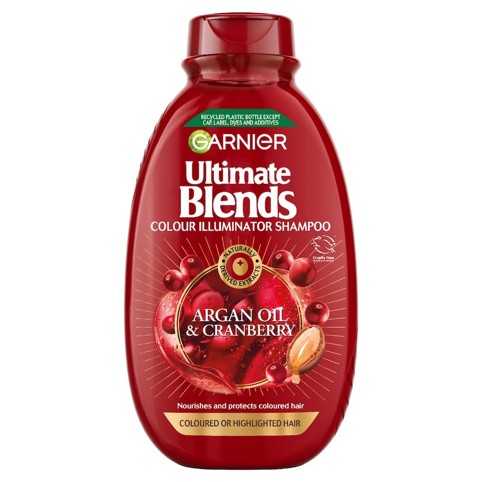 Garnier Ultimate Blends Argan Oil & Cranberry Colour Shampoo 400Ml