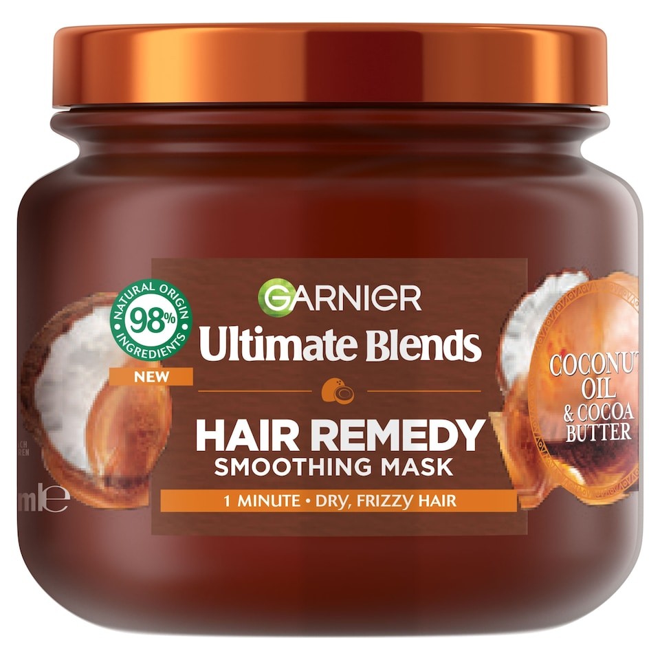 Garnier Ultimate Blends Coconut Oil and Cocoa Butter Hair Mask 340ml