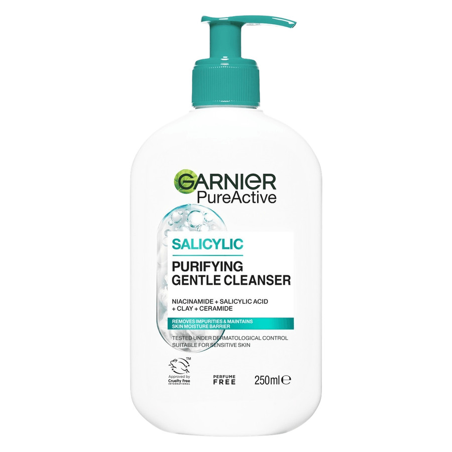 Garnier PureActive Salicylic Purifying Gentle Cleanser 250ml