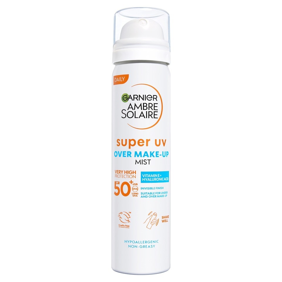 Garnier Ambre Solaire Over Make-Up Super UV Face Mist SPF50 75ml