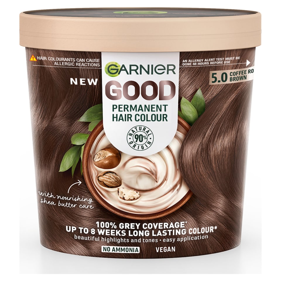Garnier Good 5.0 Coffee Roast Brown Permanent Hair Dye