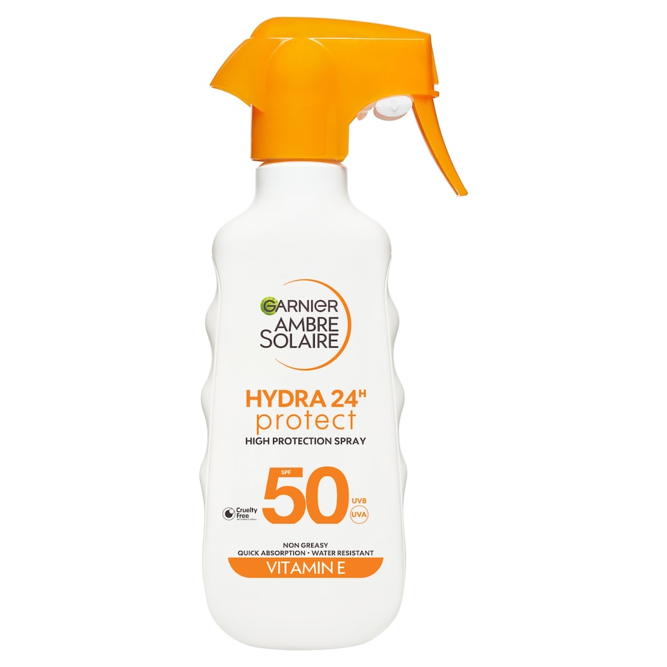 Garnier Ambre Solaire Hydra 24h Protect Vitamin E SPF50 270ml