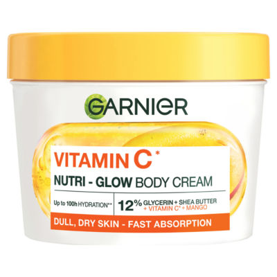 Garnier Vitamin C* Nutri – Glow Body Cream, 380ml