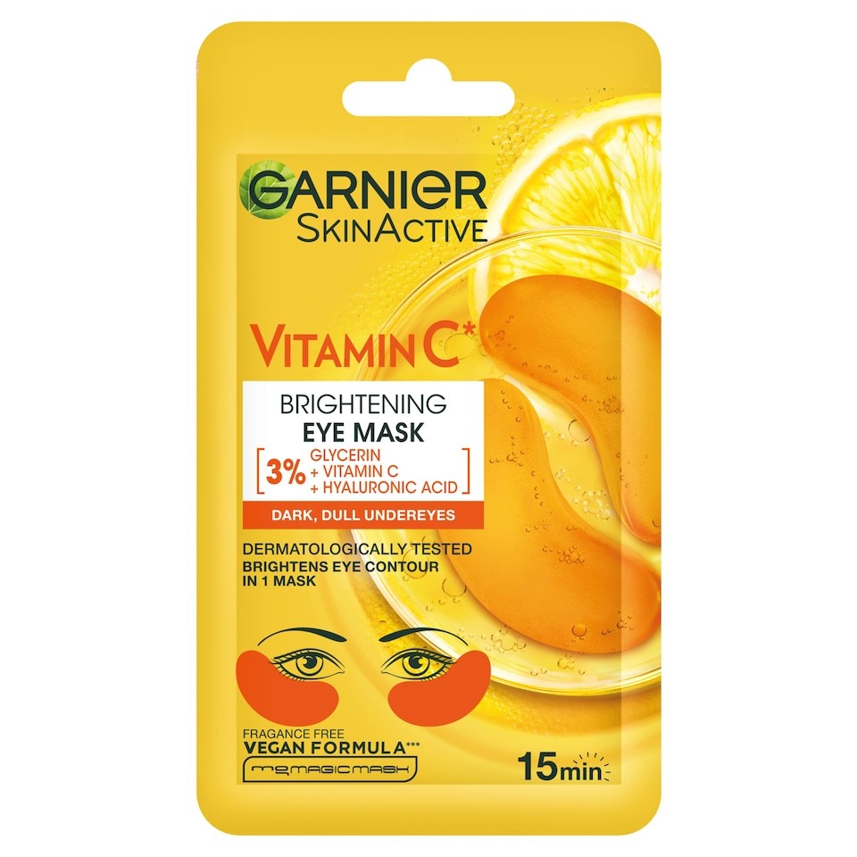Garnier SkinActive Brightening Eye Mask with Vitamin C 5g