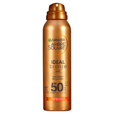 Garnier Ambre Solaire Ideal Bronze Tanning Mist SPF50 (150ml)