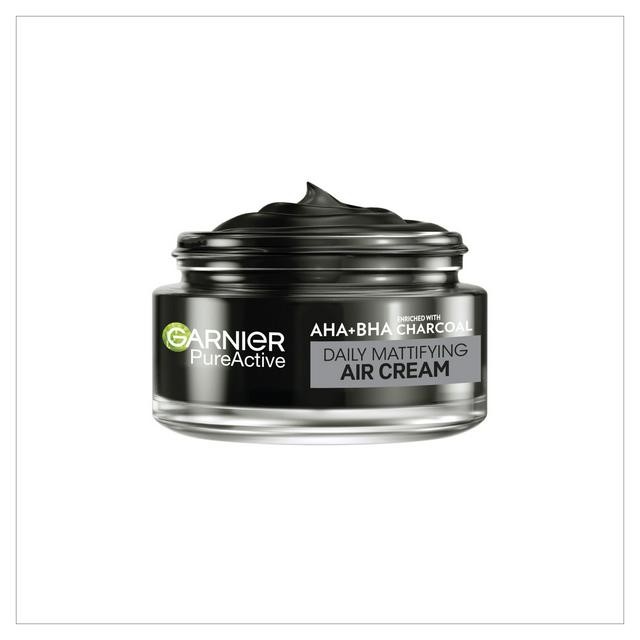 Garnier Pure Active AHA+BHA Charcoal Daily Mattifying Air Cream