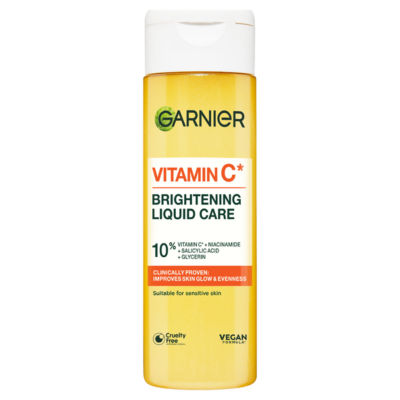 Garnier Vitamin C* Brightening Toner, 10% Glycerin, Niacinamide, Vitamin C*  Salicylic