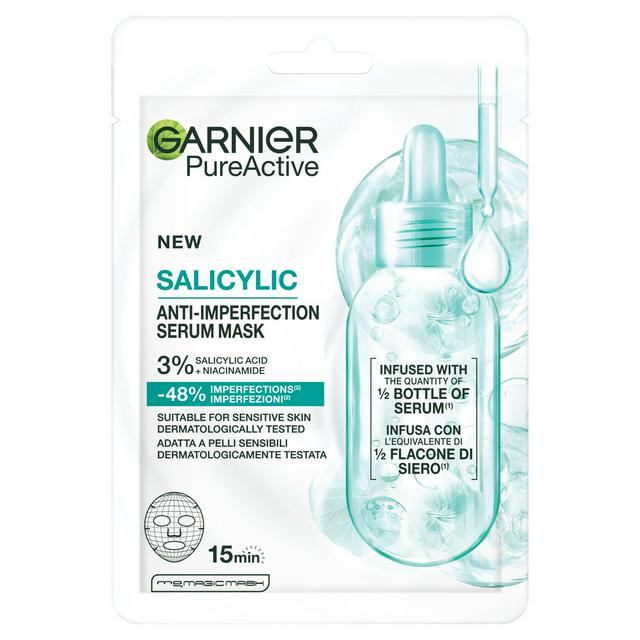 Garnier Pure Active 3% Niacinamide, Salicylic, Aha, Centella Asiatica Anti Imperfection Face Mask