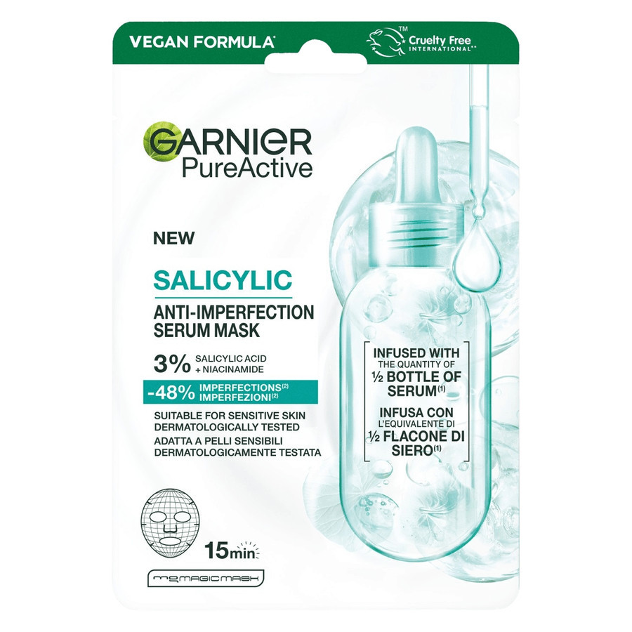 Garnier PureActive Salicylic Anti-Pimple Serum Mask 28g