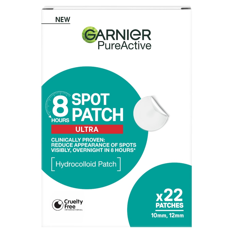 Garnier Pure Active Spot Hydrocolloid Ultra Invisible 22 Patch