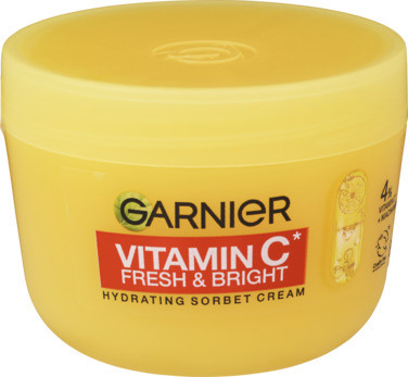Garnier Vitamin C* Fresh & Bright Hydrating Sorbet Cream 85g