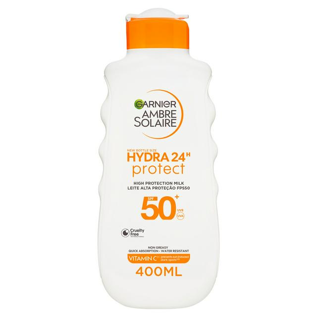 Garnier Ambre Solaire 400ml SPF 50 Hydra Sun Cream Lotion