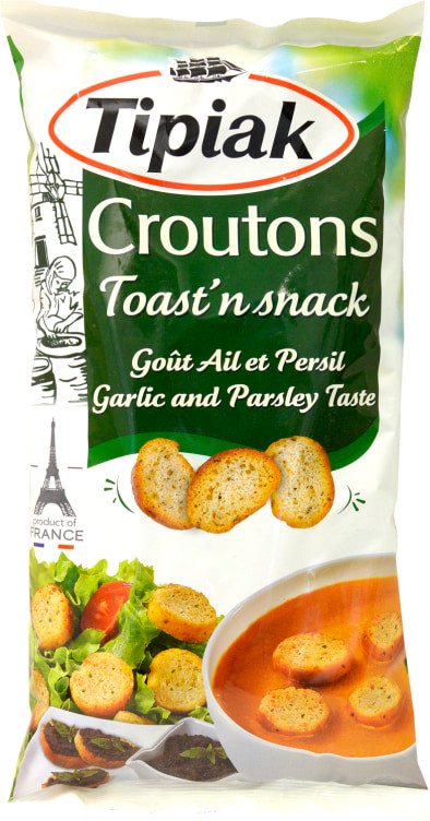 Krutonger T&S Toastsnack Hvitløktipiak