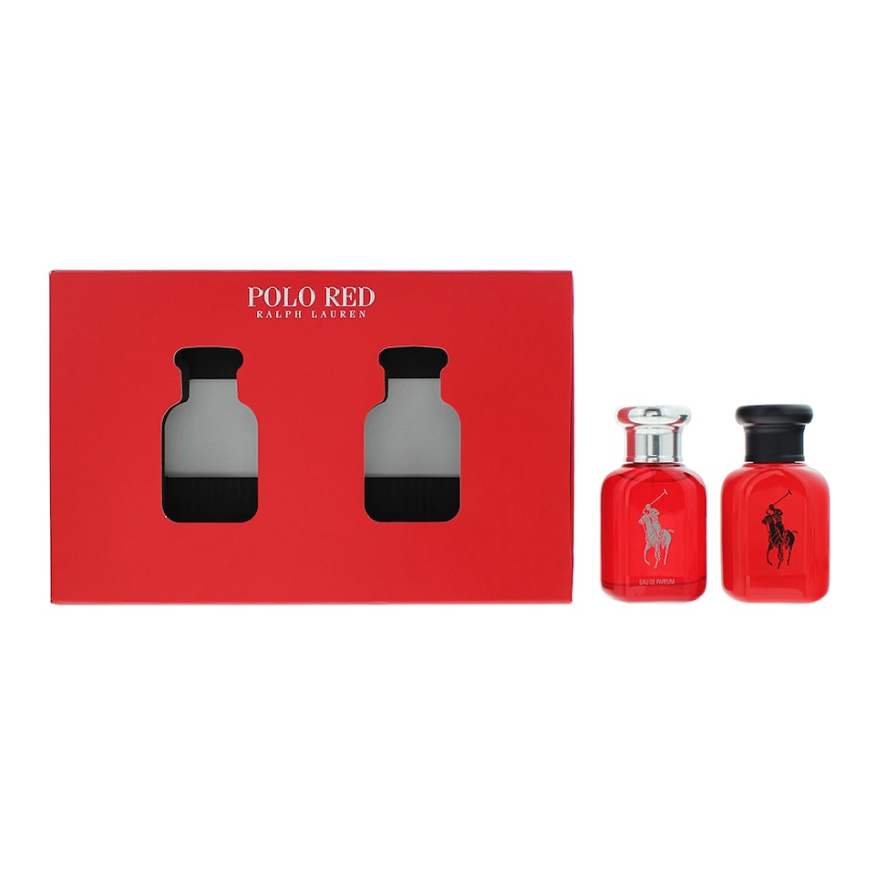 Ralph Lauren Polo Red Eau De Parfum 40ml & Eau De Toilette 40ml Gift Set