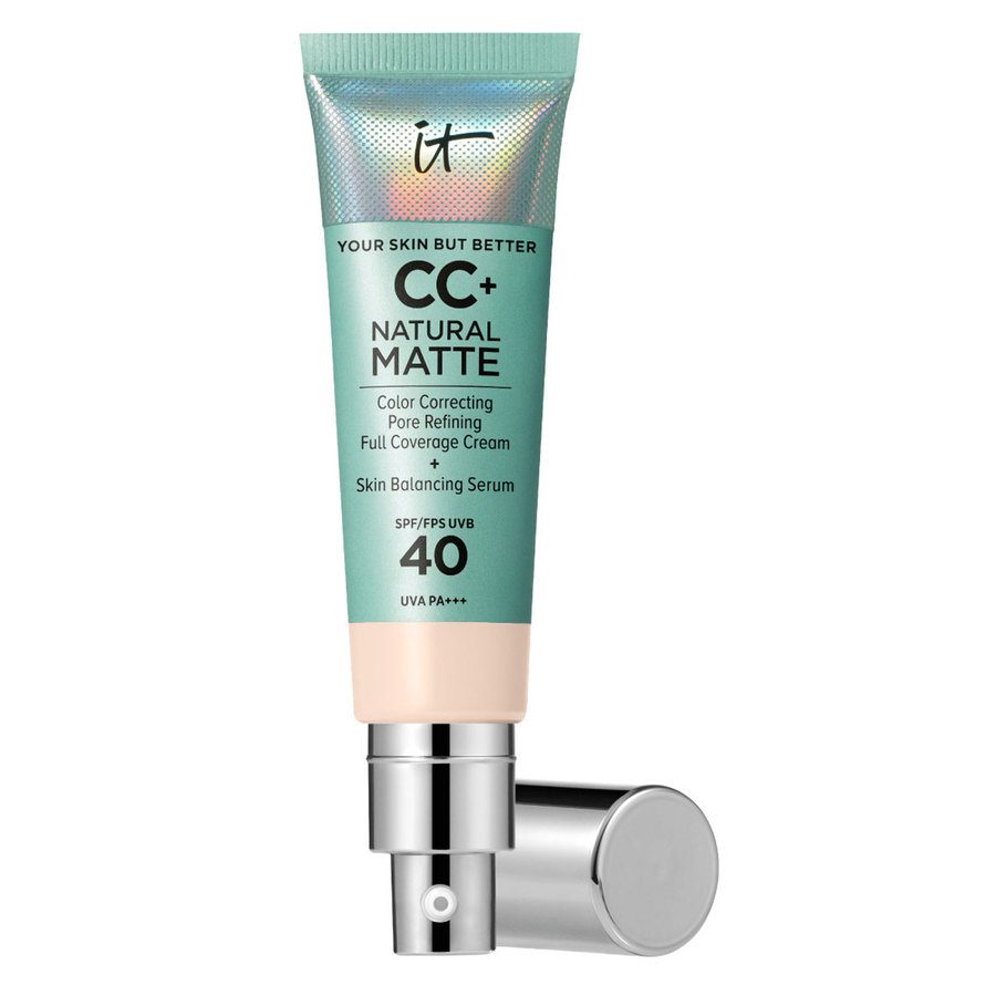 It Cosmetics CC+ Cream Natural Matte Foundation For Oily Skin SPF40 Fair Porcelain 32ml