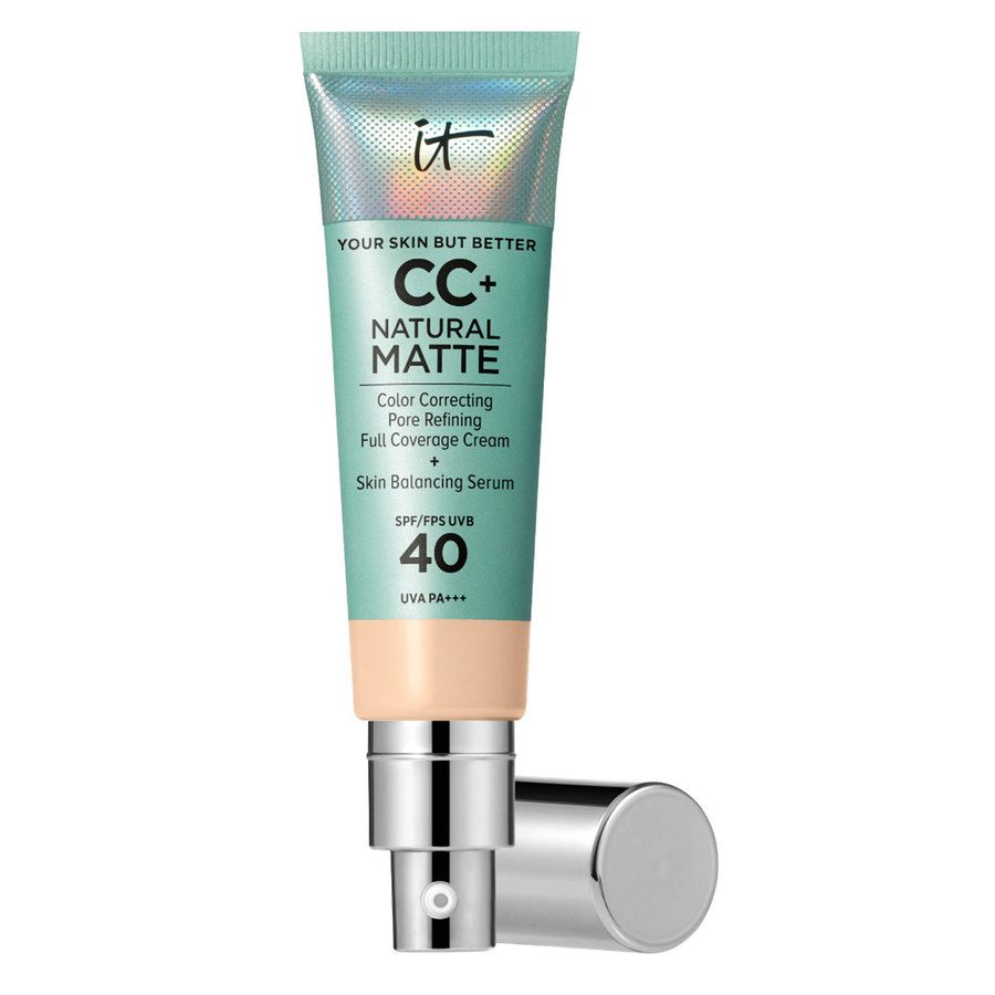 It Cosmetics CC+ Cream Natural Matte Foundation For Oily Skin SPF40 Fair 32ml