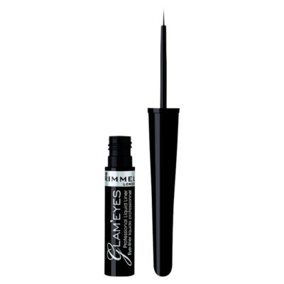 Rimmel London Glam'Eyes Professional Liquid Liner 001 Black Glamour 3.5ml