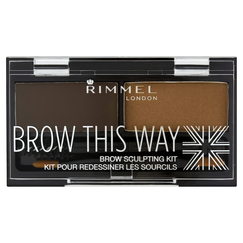 Rimmel Brow This Way Kit Dark Brown