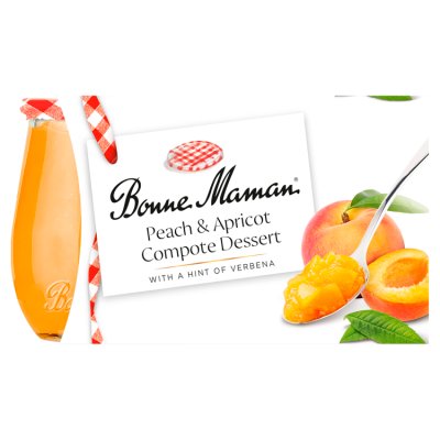 Bonne Maman Peach & Apricot Compote Dessert