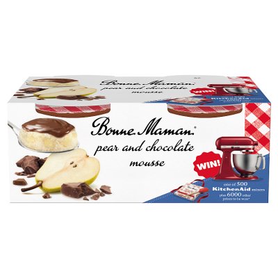Bonne Maman Pear & Chocolate Mousse Dessert