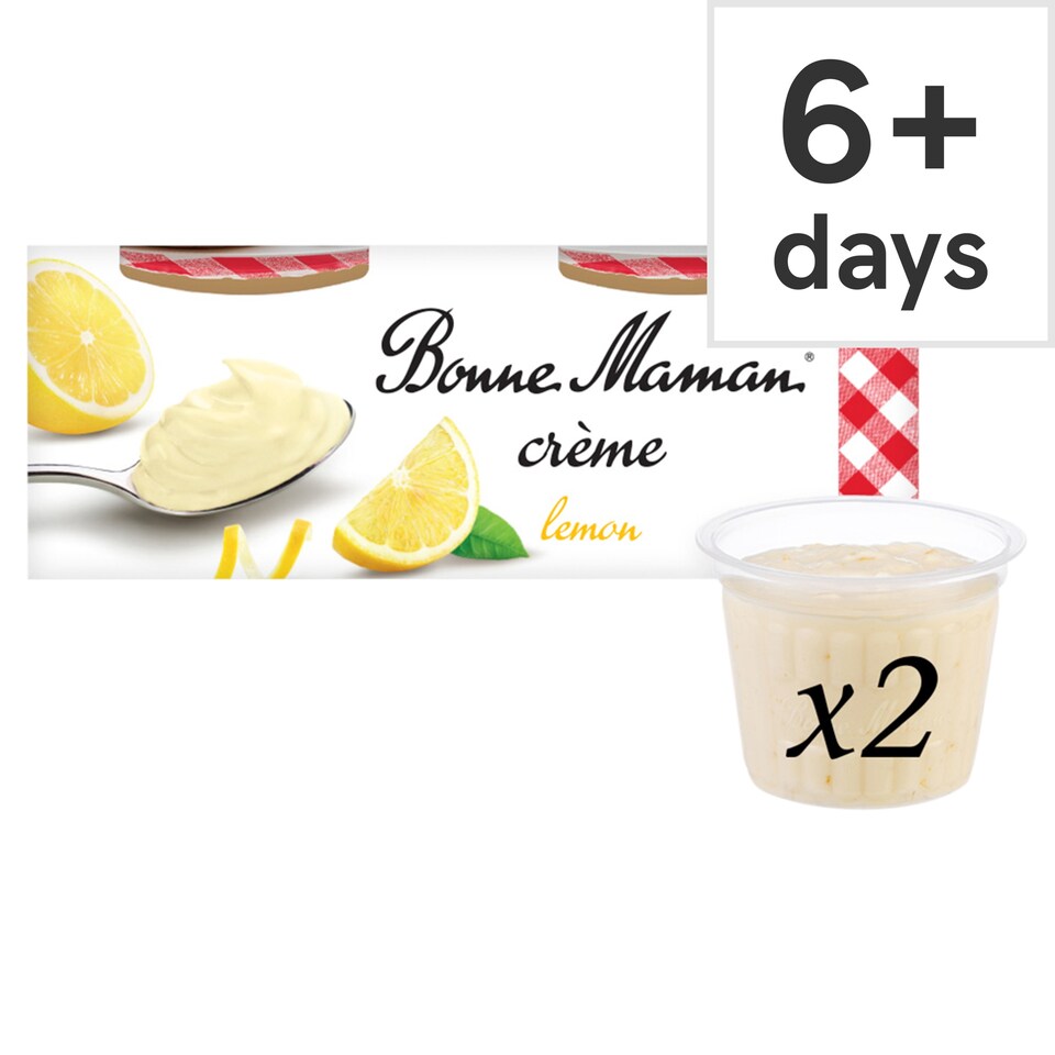 Bonne Maman Creme Lemon 2 x 90g