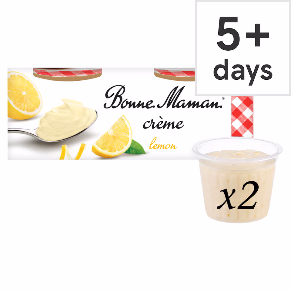 Bonne Maman Creme Lemon 2 x 90g