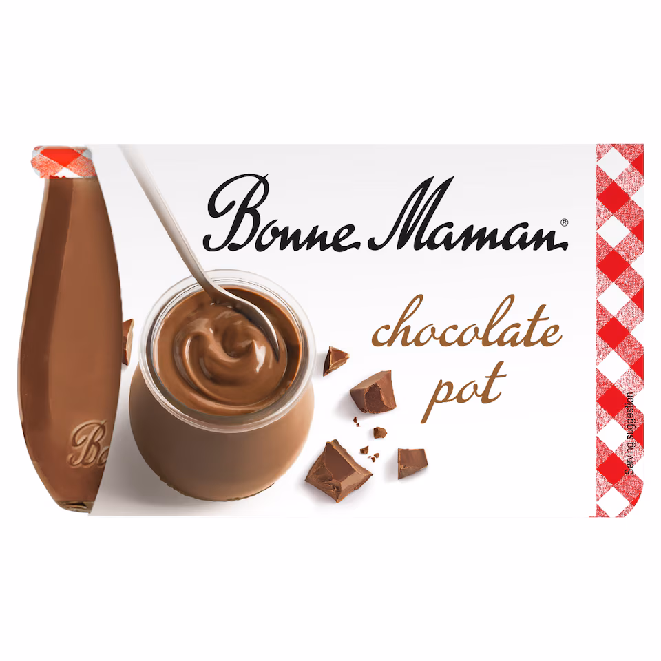 Bonne Maman Chocolate Pot 2x115g