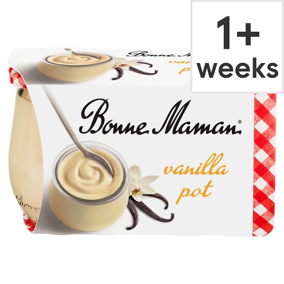 Bonne Maman Vanilla Pot 2x115g