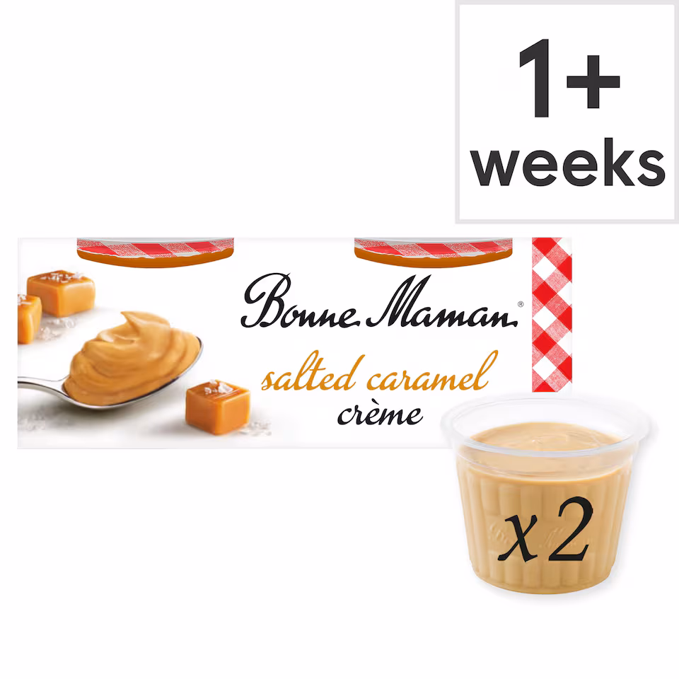 Bonne Maman Salted Caramel Creme 2 x 90g