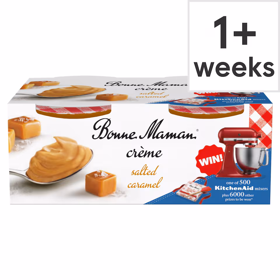 Bonne Maman Salted Caramel Creme 2 x 90g
