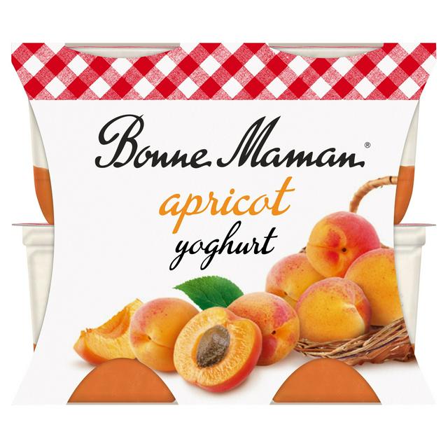 Bonne Maman Yoghurt with an Apricot Layer 4x115g
