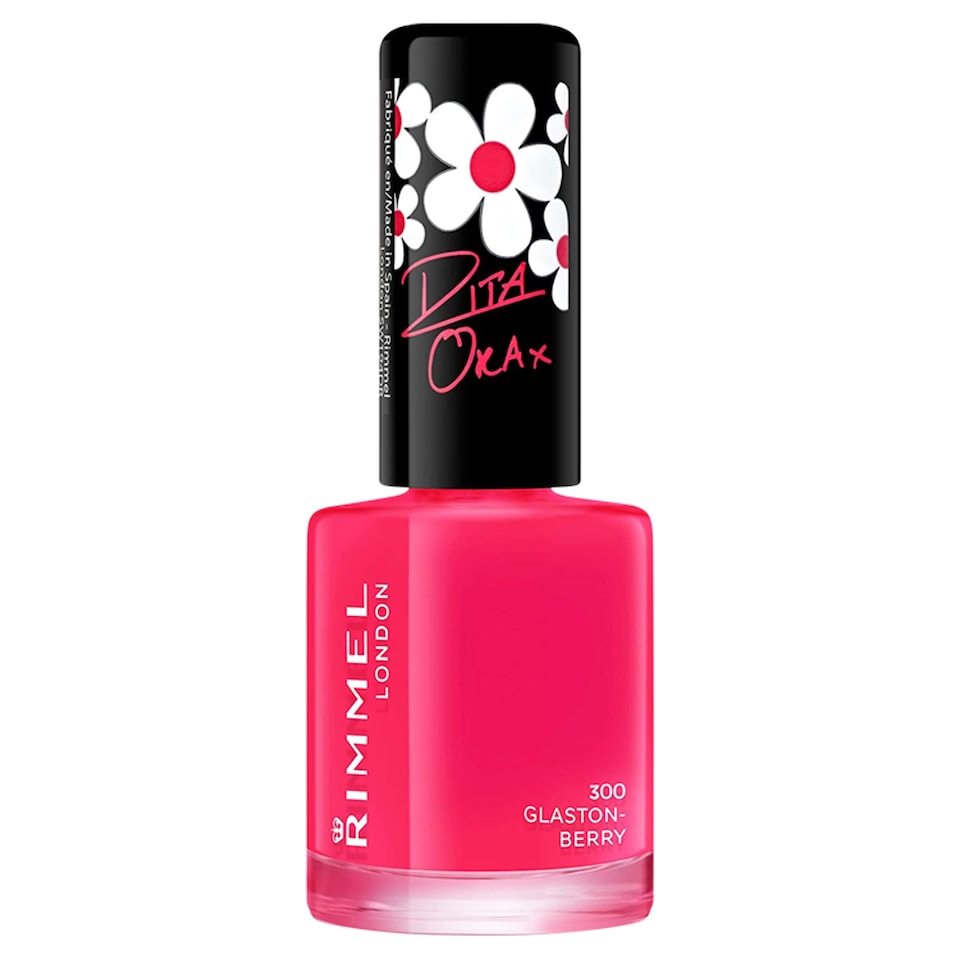 Rimmel Nailpolish 60 Seconds Rita Ora Glaston Berry 8Ml