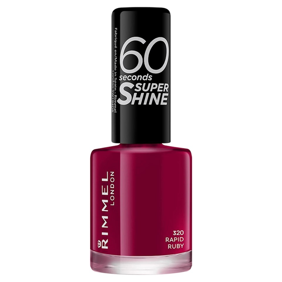 Rimmel Nailpolish 60 Seconds Rapid Ruby 8Ml