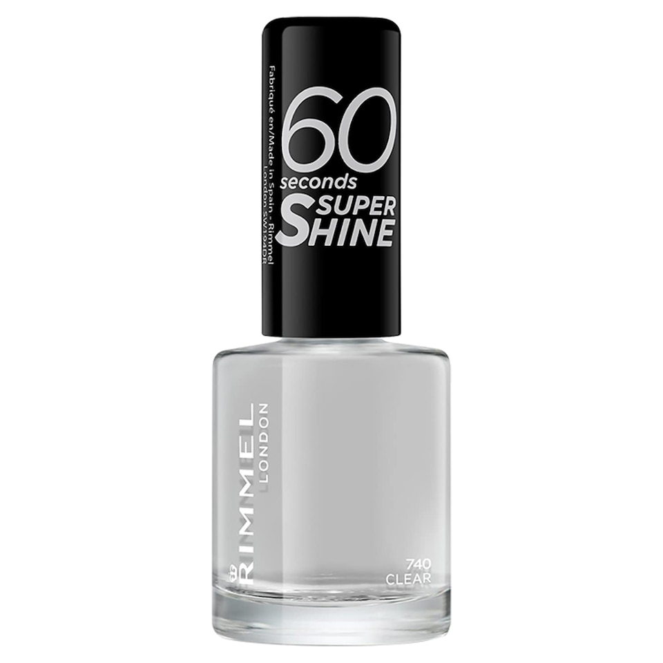 Rimmel Nailpolish 60 Seconds Clear 8Ml