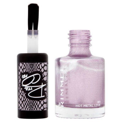 Rimmel London 60 Seconds Super Shine by Rita Ora 811 Hot Metal Love 8ml